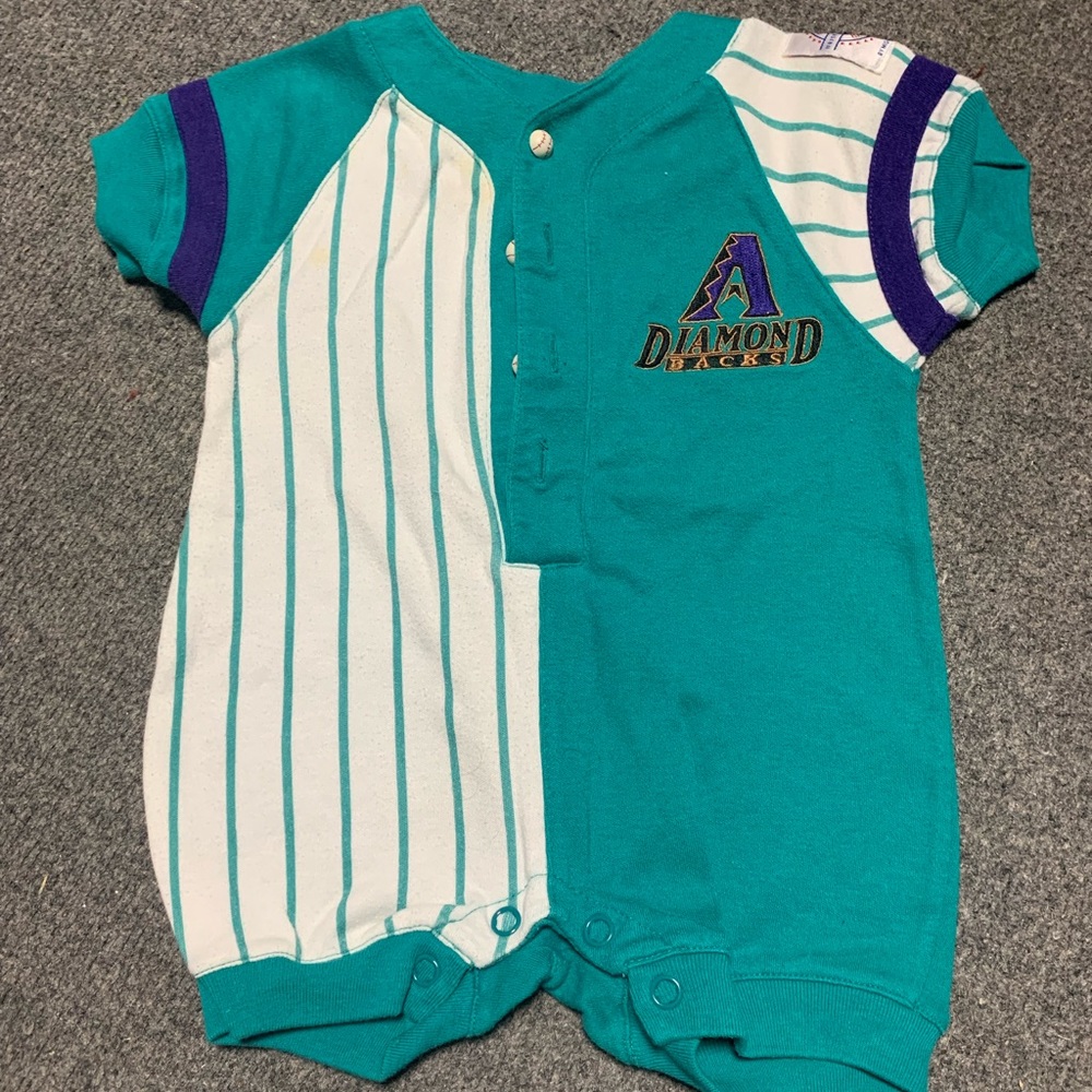 Arizona Diamond Backs Teal and Purple One Piece